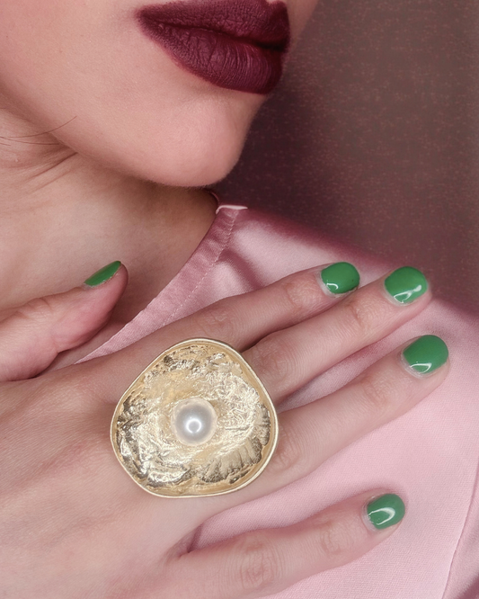 Anello Conchiglia in oro