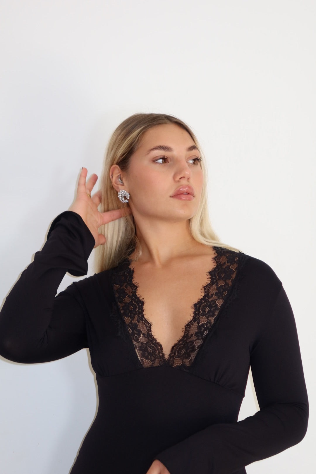 Orecchini Luna in perle