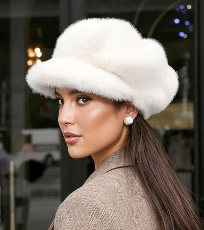 Rosalie - Cappello in Eco-Pelliccia Lussuoso