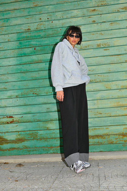 Pantaloni con Risvolto