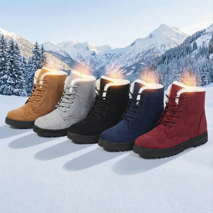 Emily - Stivaletti Anfibi con Fodera Morbida