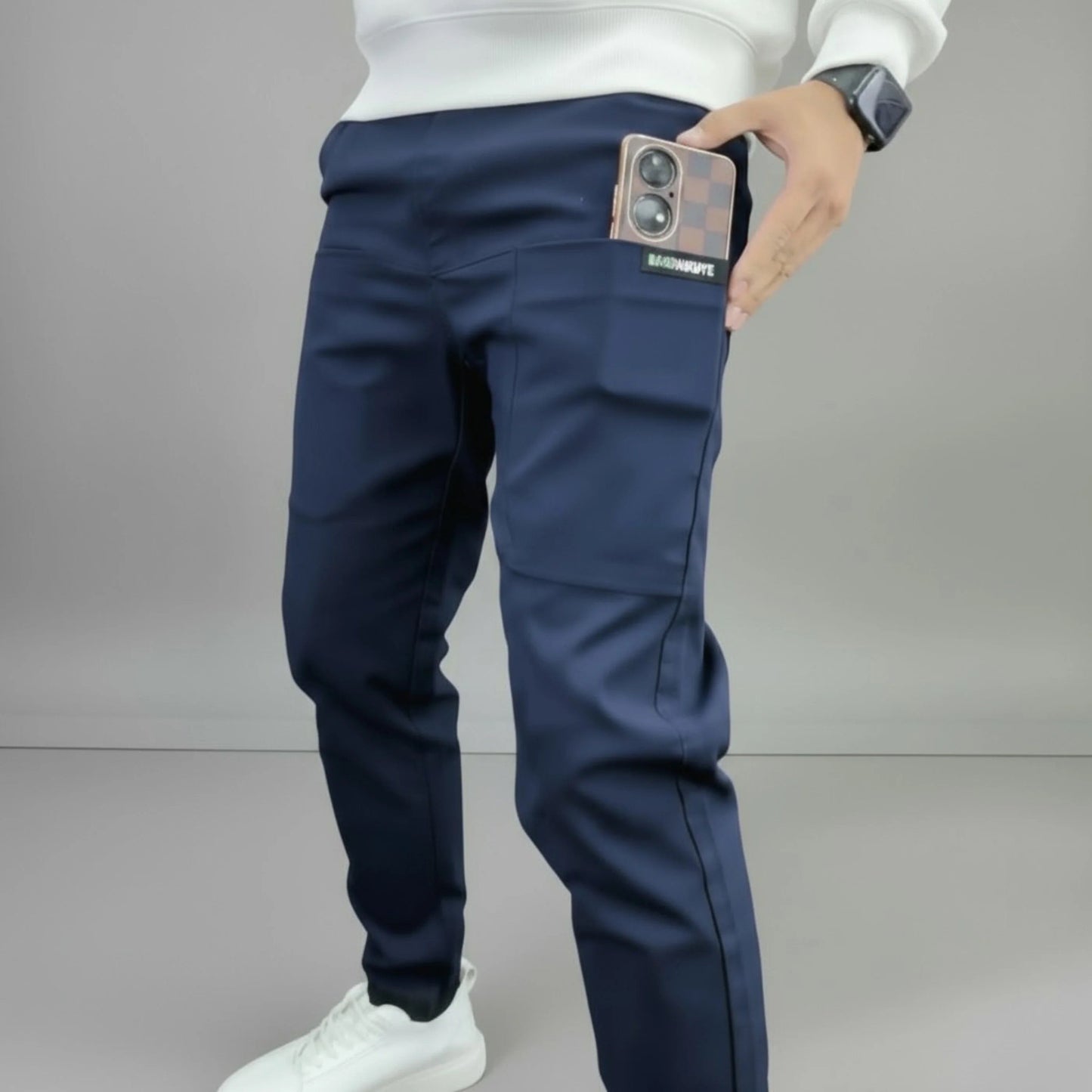 Thomas - Pantaloni Cargo Elasticizzati e Confortevoli