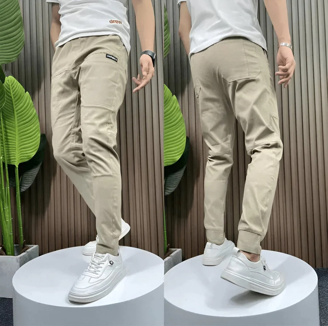 Thomas - Pantaloni Cargo Elasticizzati e Confortevoli