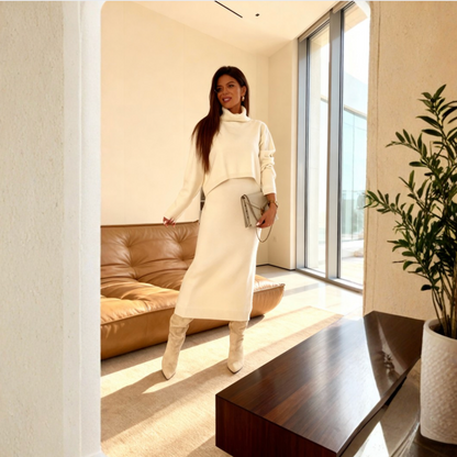 Sophia - Completo in Maglia Morbido