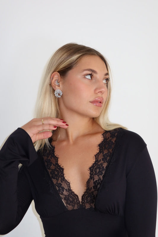 Orecchini Luna in perle