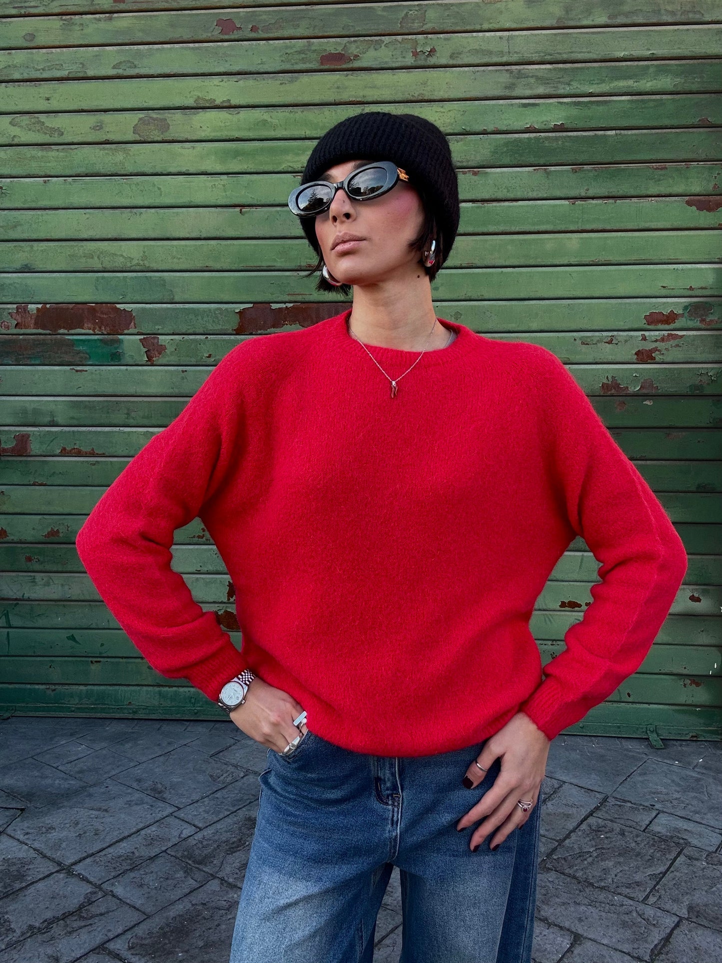 Maglione Rosso