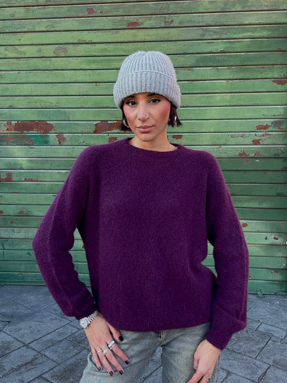 Maglione in Borgogna