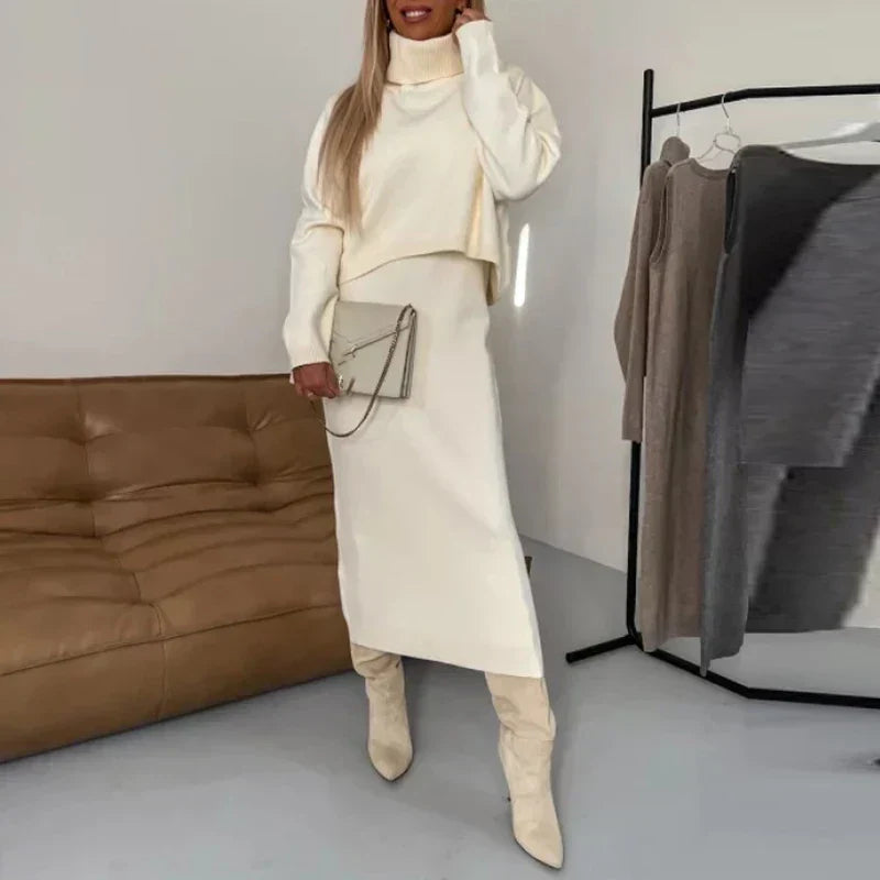 Sophia - Completo in Maglia Morbido