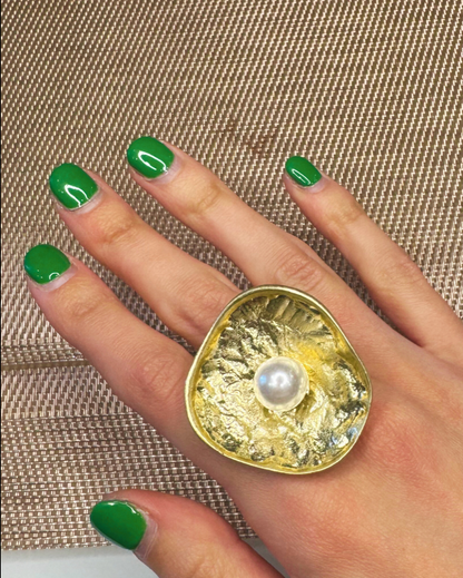 Anello Conchiglia in oro