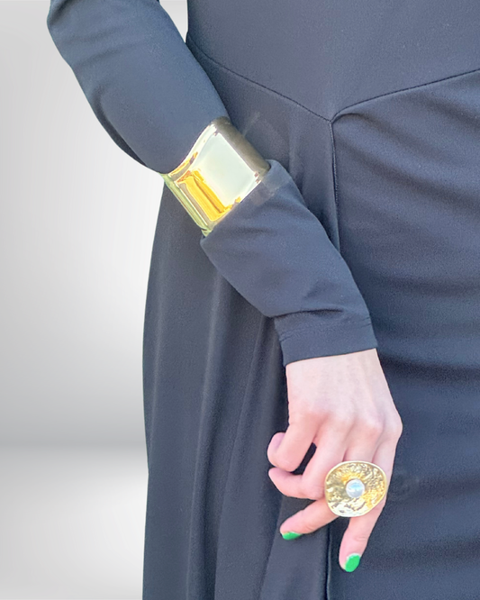 Bracciale Cleo in acciaio placcato in oro