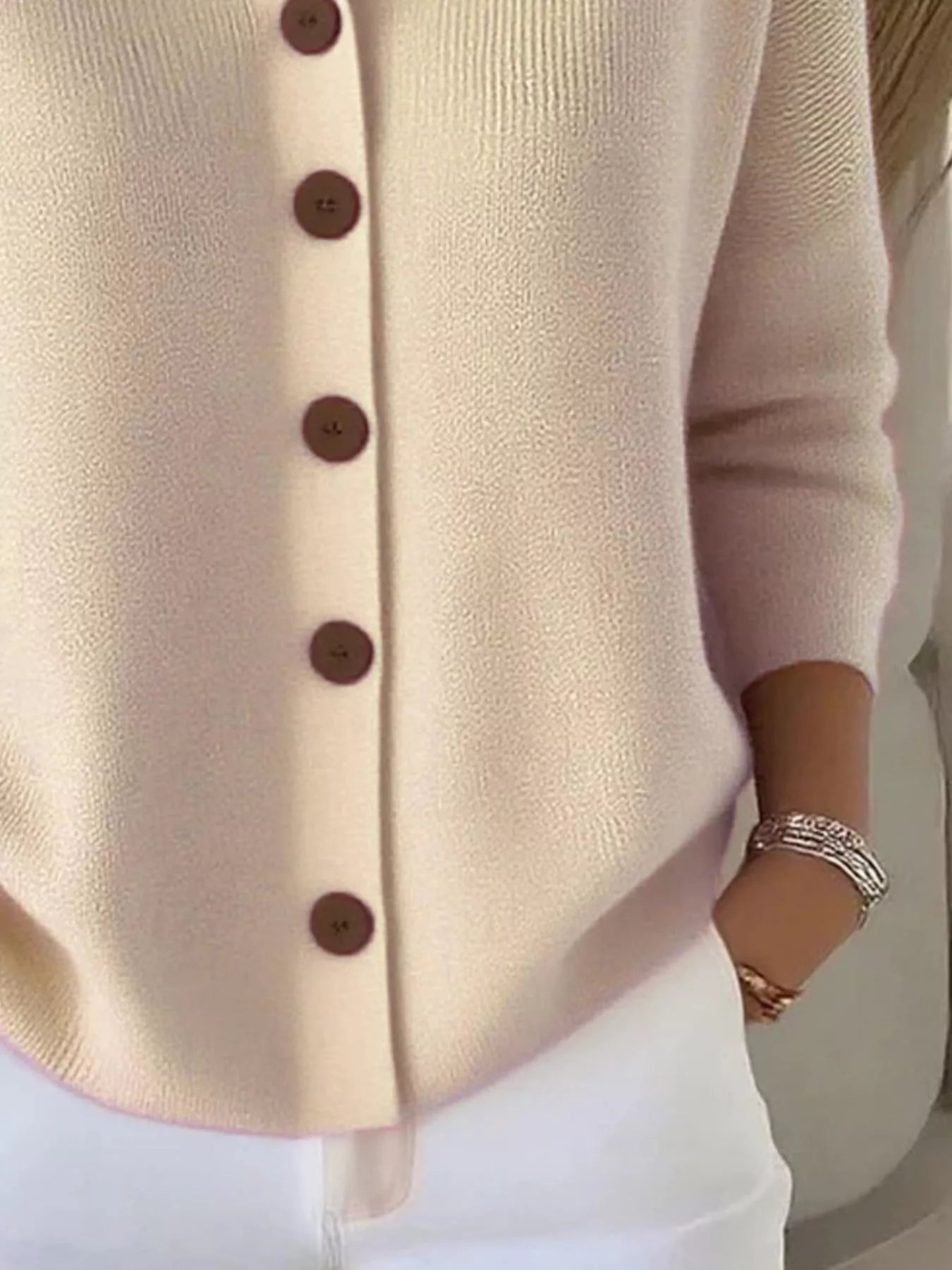 Mia - Blusa in Misto Cotone Confortevole